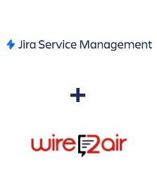 Integração de Jira Service Management e Wire2Air