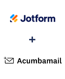 Integração de Jotform e Acumbamail