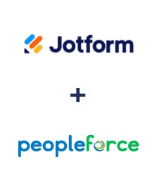 Integração de Jotform e PeopleForce