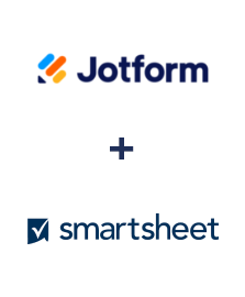 Integração de Jotform e Smartsheet