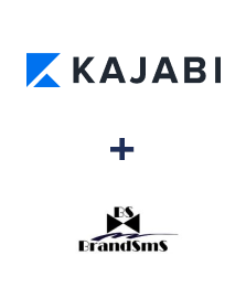 Integração de Kajabi e BrandSMS 