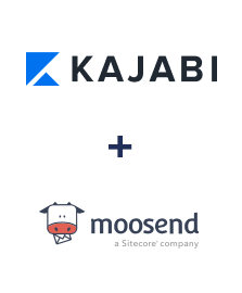 Integração de Kajabi e Moosend