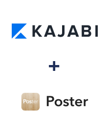 Integração de Kajabi e Poster
