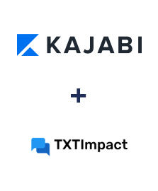 Integração de Kajabi e TXTImpact