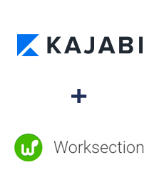 Integração de Kajabi e Worksection