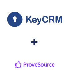 Integração de KeyCRM e ProveSource