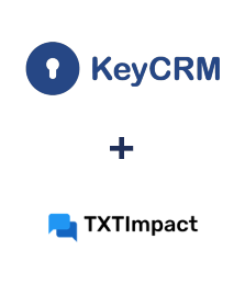Integração de KeyCRM e TXTImpact