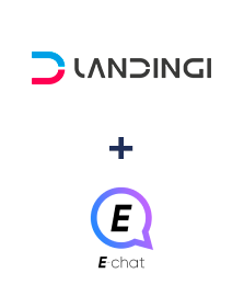 Integração de Landingi e E-chat