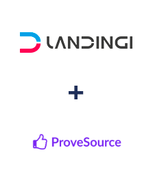 Integração de Landingi e ProveSource