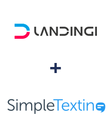 Integração de Landingi e SimpleTexting