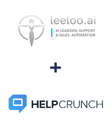Integração de Leeloo e HelpCrunch