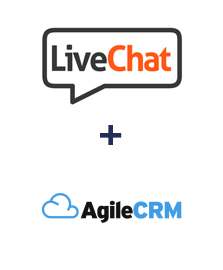 Integração de LiveChat e Agile CRM