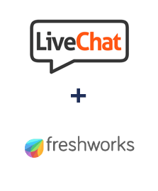 Integração de LiveChat e Freshworks