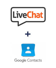 Integração de LiveChat e Google Contacts
