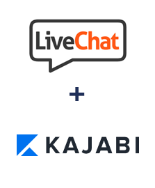 Integração de LiveChat e Kajabi