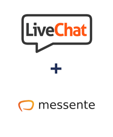 Integração de LiveChat e Messente