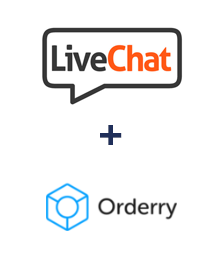 Integração de LiveChat e Orderry
