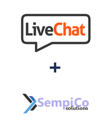 Integração de LiveChat e Sempico Solutions