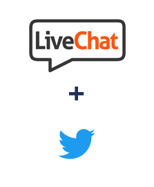 Integração de LiveChat e Twitter