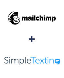 Integração de MailChimp e SimpleTexting