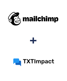 Integração de MailChimp e TXTImpact