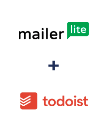 Integração de MailerLite e Todoist