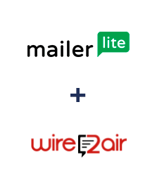 Integração de MailerLite e Wire2Air