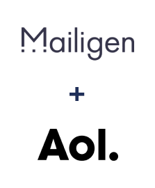 Integração de Mailigen e AOL