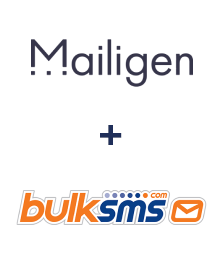 Integração de Mailigen e BulkSMS