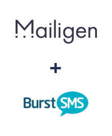 Integração de Mailigen e Burst SMS