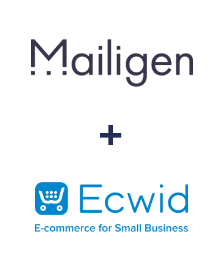 Integração de Mailigen e Ecwid