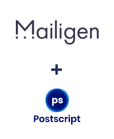 Integração de Mailigen e Postscript