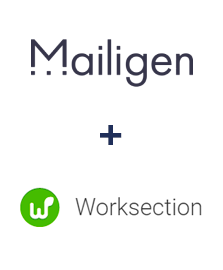 Integração de Mailigen e Worksection