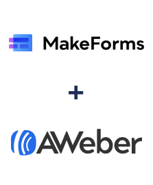 Integração de MakeForms e AWeber