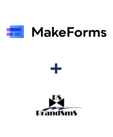 Integração de MakeForms e BrandSMS 