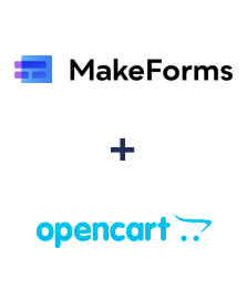Integração de MakeForms e Opencart