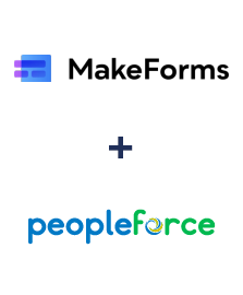 Integração de MakeForms e PeopleForce