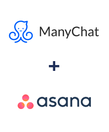 Integração de ManyChat e Asana