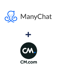 Integração de ManyChat e CM.com