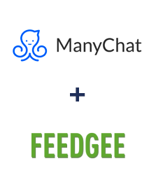 Integração de ManyChat e Feedgee