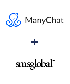 Integração de ManyChat e SMSGlobal