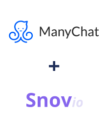 Integração de ManyChat e Snovio