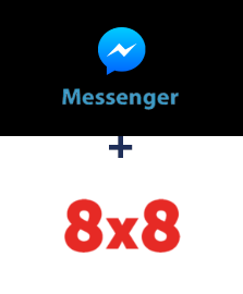 Integração de Facebook Messenger e 8x8
