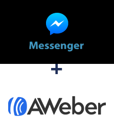 Integração de Facebook Messenger e AWeber