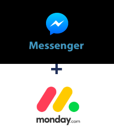 Integração de Facebook Messenger e Monday.com