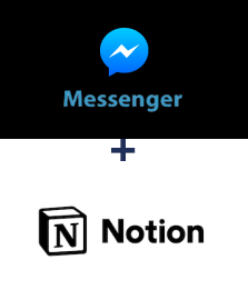 Integração de Facebook Messenger e Notion
