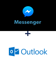 Integração de Facebook Messenger e Microsoft Outlook