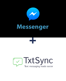 Integração de Facebook Messenger e TxtSync