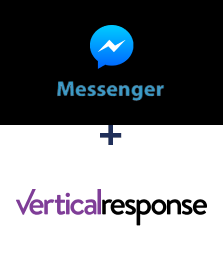 Integração de Facebook Messenger e VerticalResponse