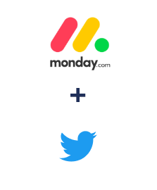 Integração de Monday.com e Twitter